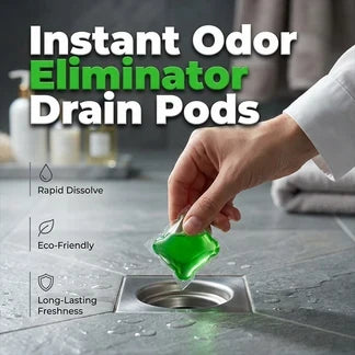 ✨ BUNDLE & SAVE ✨ 4-in-1 SewerBio Probiotic Drain Repair Pods | Fast Clog Remover & Odor Defense | Safe for All Pipes