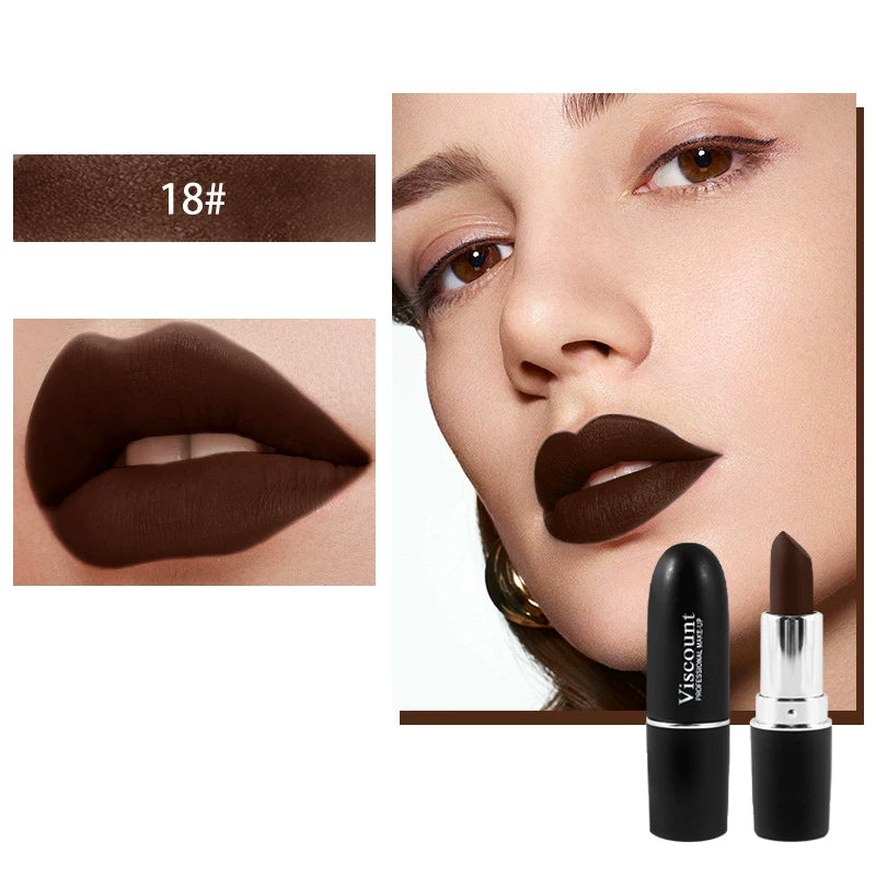 Gothic Velvet Matte Lipstick  Bold Color. Soft Matte Finish. Made for Statement Looks.