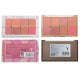 MISS ROSE 8 Color Gold Brick Blush Palette  Natural Flush. Soft Glow. One Palette for Cheeks, Eyes & Contour.
