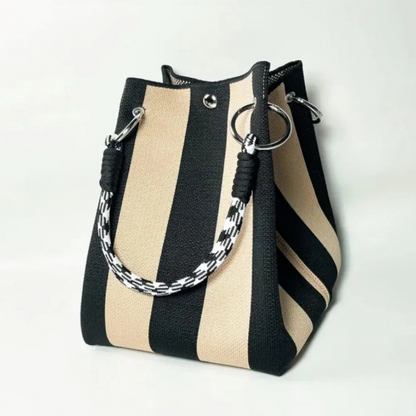 ⏳Limited-time Special Price⏰Striped Knit Bucket Handbag👜